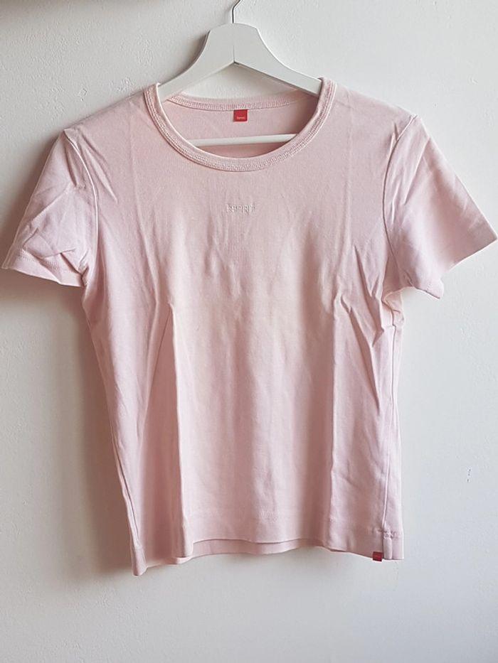 Tee shirt rose esprit - photo numéro 1