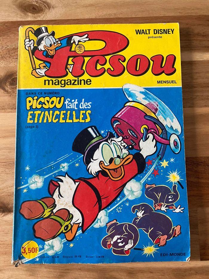 Lot de 2 anciens Picsou magazine de 1976 - photo numéro 2