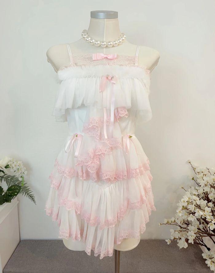 Dress Robe Cute Kawaii Lolita Princess Barbie Summer - photo numéro 1