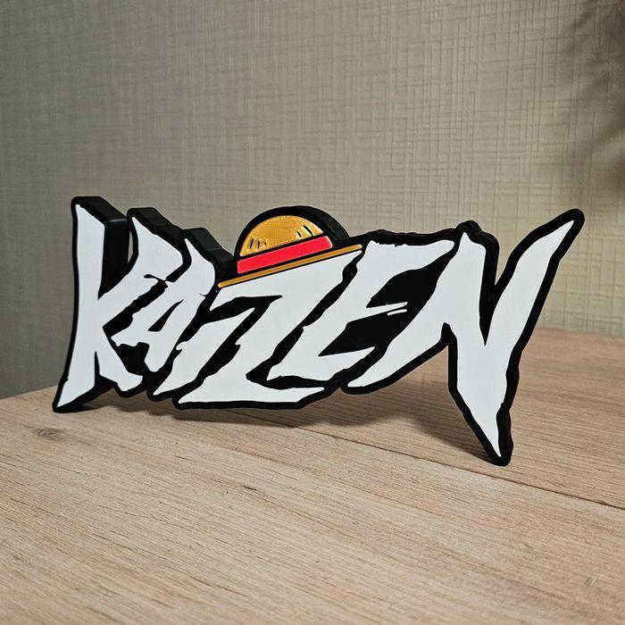 Figurine logo Kaizen Inoxtag 22x10cm FanArt - photo numéro 3