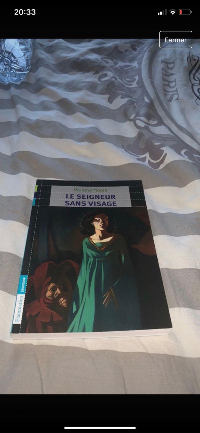 Livre « Le seigneur sans visage »