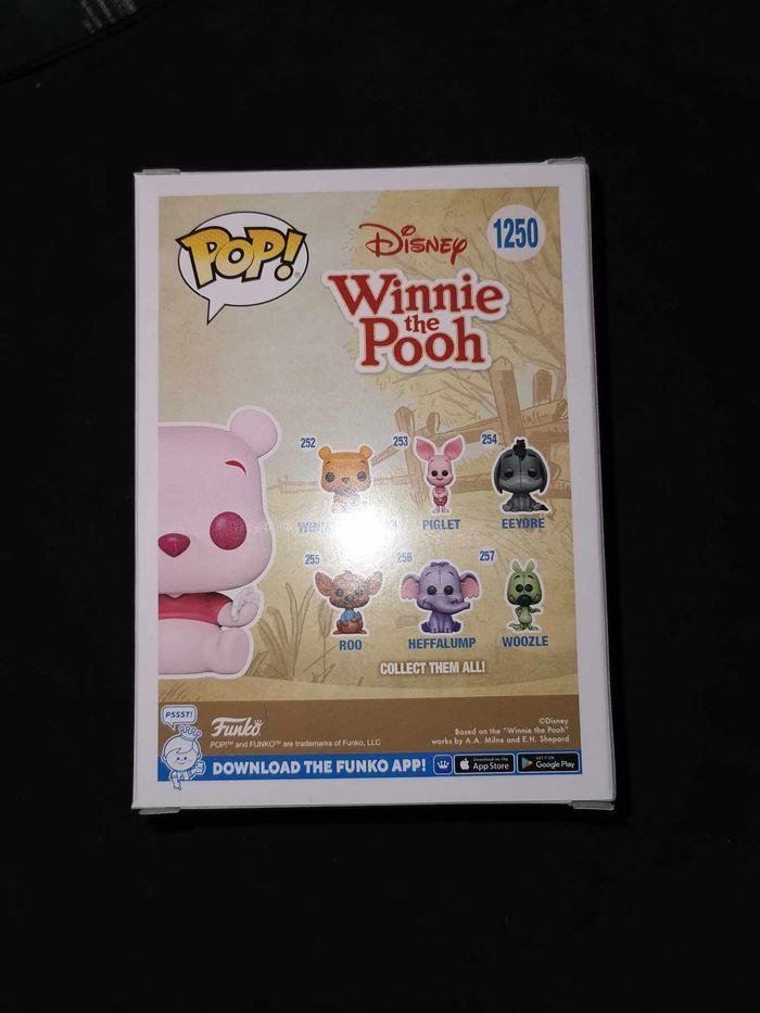 Figurine Funko Pop / Winnie The Pooh N°1250 / Disney / Flocked Funko Spécial édition - photo numéro 3