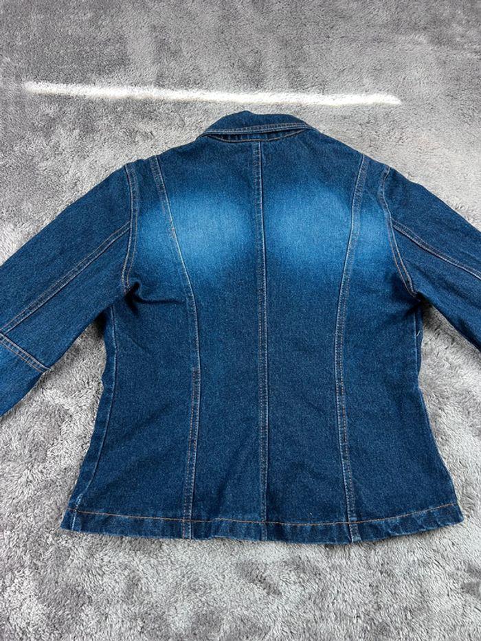 👕 Veste en Jeans vintage y2k Bleu Taille L 👕 - photo numéro 2