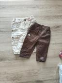 Lot de 2 pantalons bébé