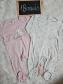 Lot de 2 pyjamas coton