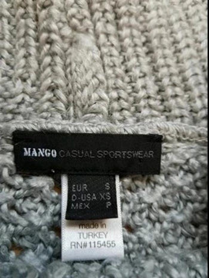 Beau pull gris mango 36 - photo numéro 4