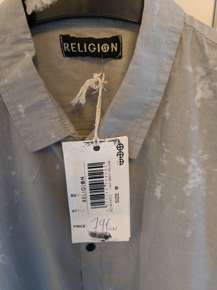 Chemise Religion taille M neuf manches courtes - photo numéro 2