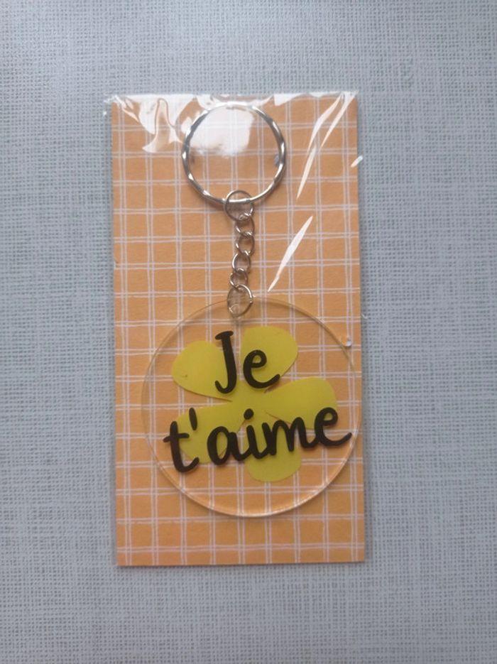 Porte clé je t'aime