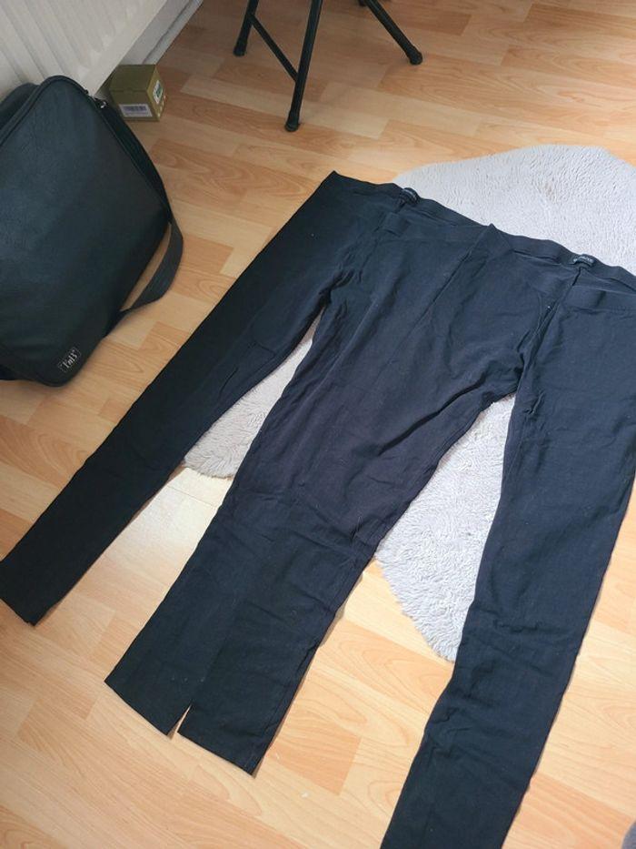 Lot 2 leggings longs noirs 38 - photo numéro 2