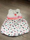 Robe motif papillon