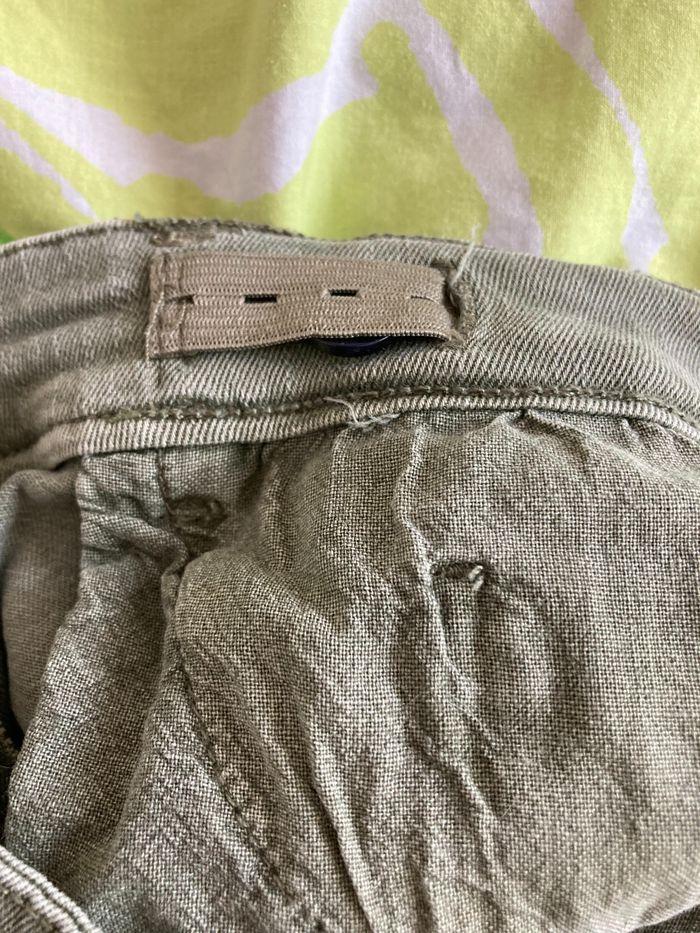 Short en jean avec finitions dentelle Gemo - photo numéro 4