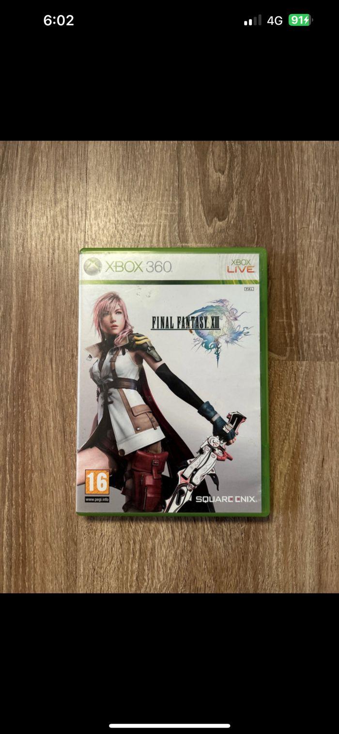 Jeu XBOX 360, Final Fantasy XIII, très bon état, complet - photo numéro 1