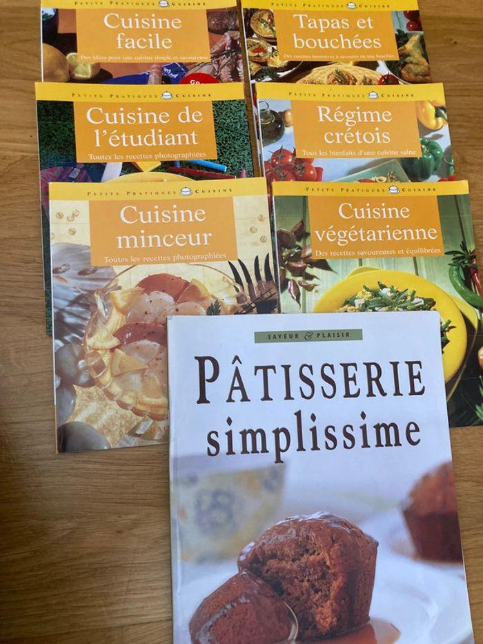 Lot petits livres de cuisine - photo numéro 1