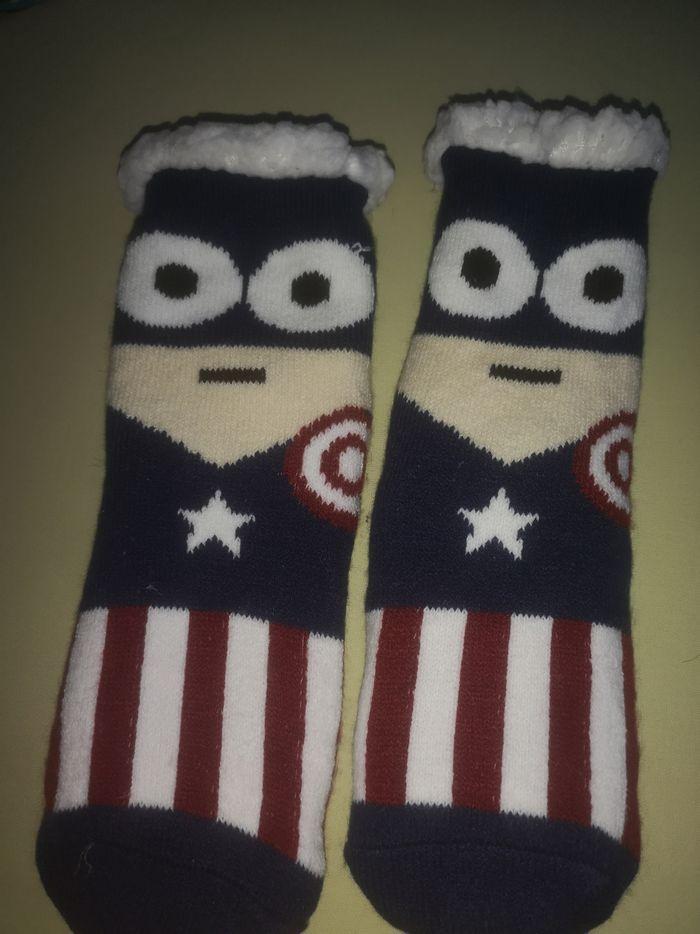 Chaussettes antidérapantes avengers - photo numéro 1