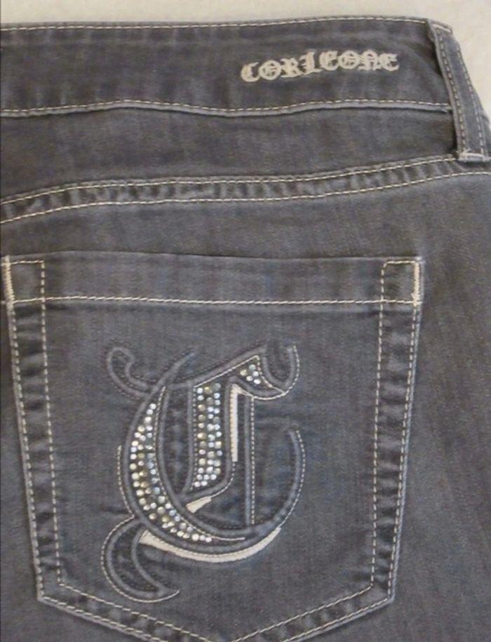 Jeans noir Corleon Denim Taille 40 - photo numéro 5