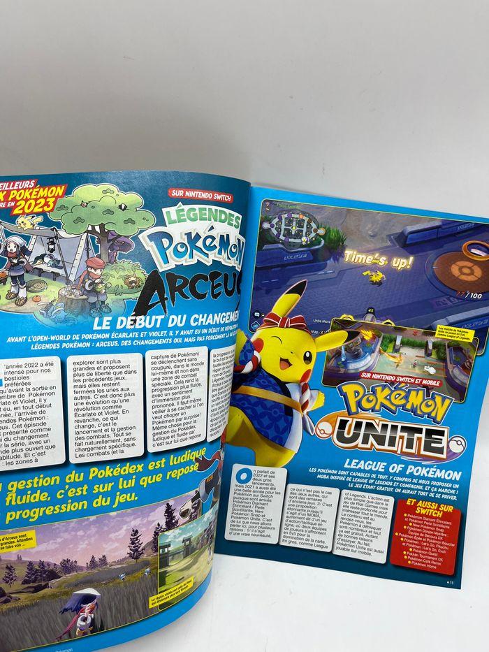 Livre d’activité Magazine 100% Pokémon pour tout savoir sur les Pokemon avec 4 posters XXL neuf - photo numéro 4