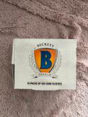 15 packs of 100 cards sleeves by Beckett Shield