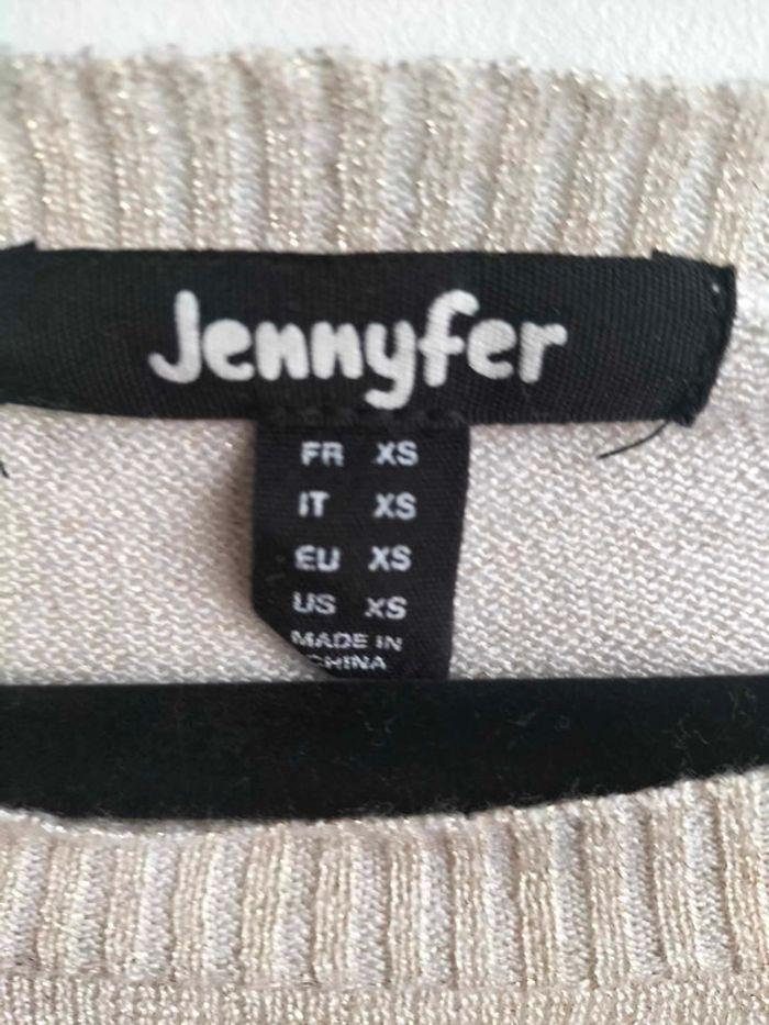 Sweat manche 3/4 "Jennyfer" - taille XS - photo numéro 3