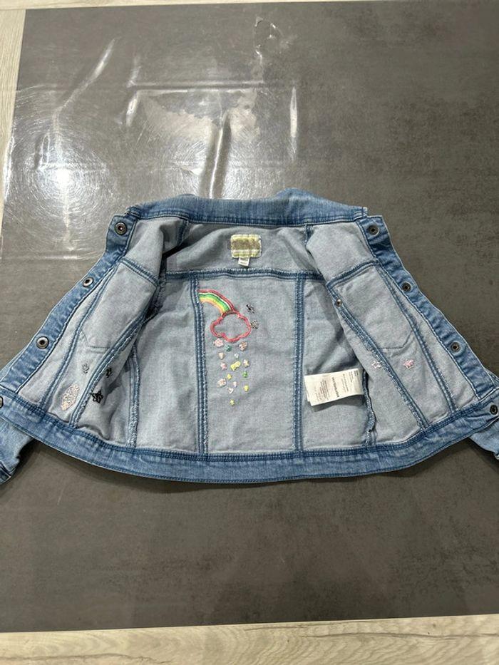 Veste en jean fille 4 ans - photo numéro 3