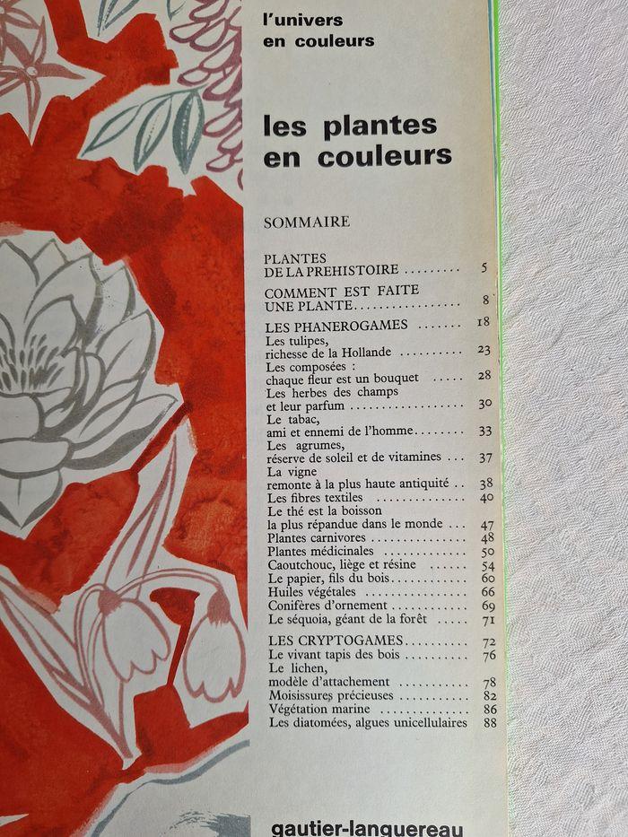 Livre "Les plantes en couleurs" - photo numéro 5