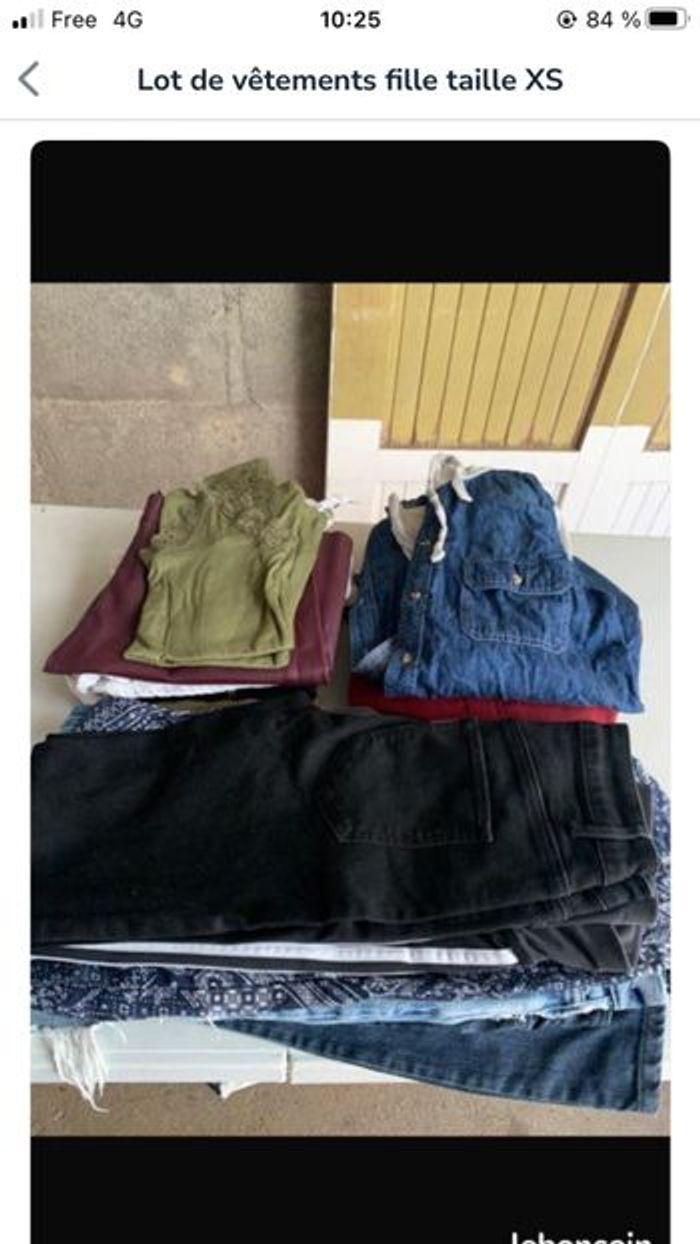 Lot de vêtements fille taille XS - photo numéro 1