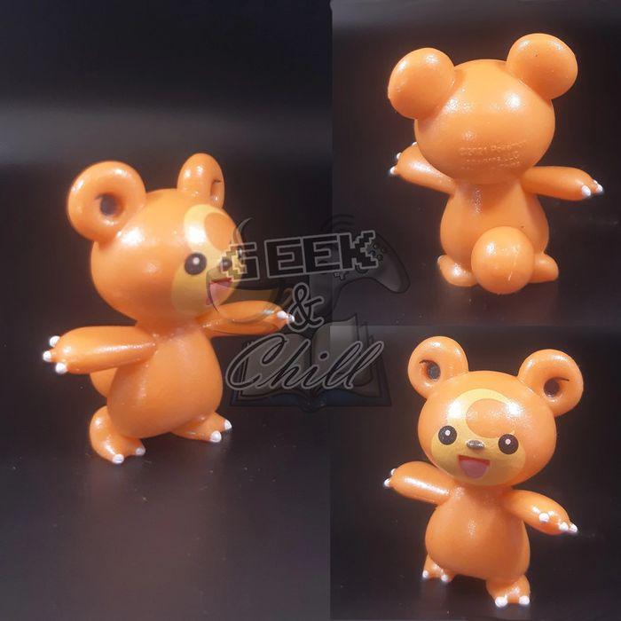 Figurine Teddiursa Calendrier de l'Avent Pokémon 2022