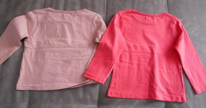 Lot de 2 T-shirts fille 18 mois - photo numéro 2