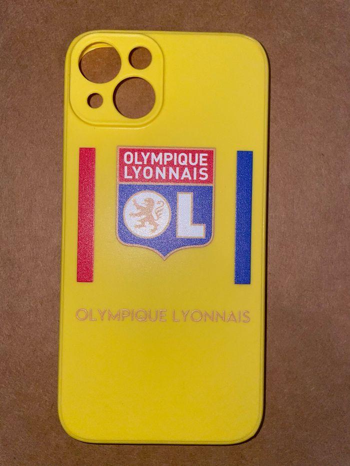 Coque iPhone 13 - Lyon 🔴🔵- 5 coloris disponibles - photo numéro 3