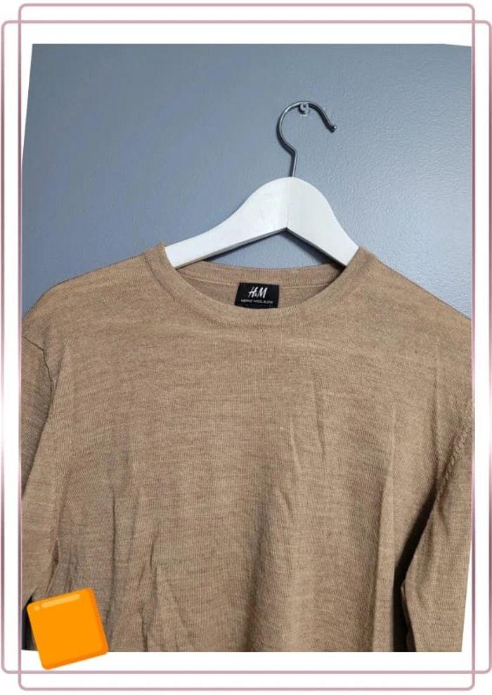 🌻 Pull marron taille M homme ou mixte H&M - photo numéro 2