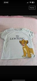 T-shirt roi lion