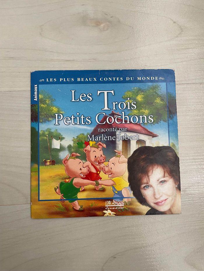 Cd + livre Les Trois Petits Cochons par Marlène Jobert - photo numéro 4