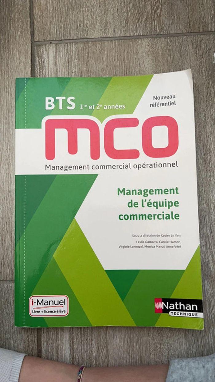 Livre BTS Management de l’équipe commerciale - photo numéro 1