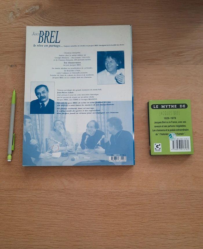 Lot livres sur Brel - photo numéro 2