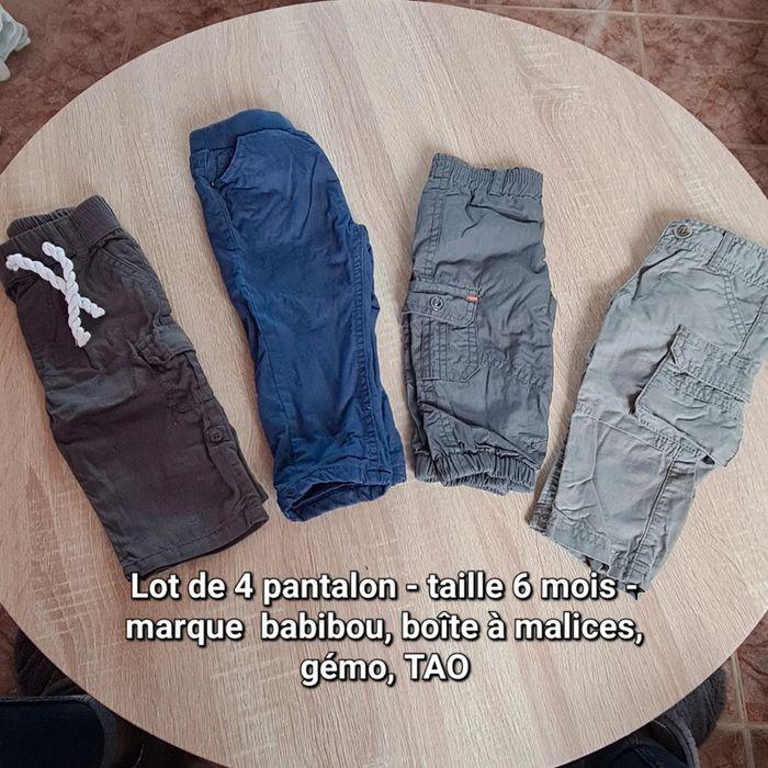 Lot de 4 pantalons - photo numéro 1