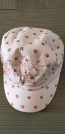 Casquette rose reine des neiges elsa T 6/8ans