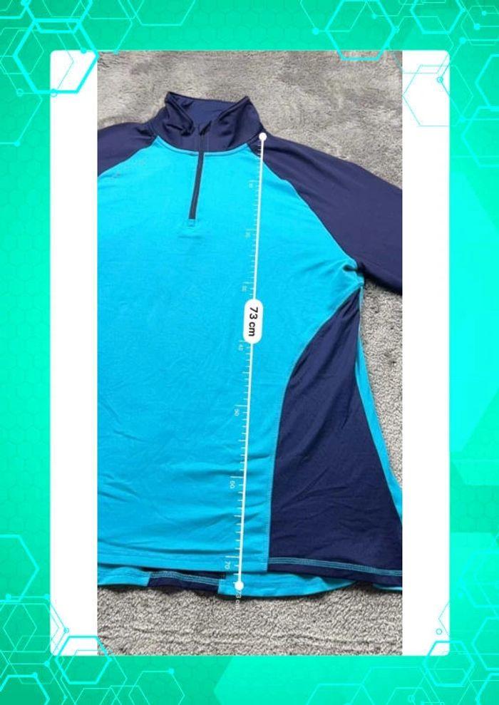 👕 Sweat de sport running cycliste champion Bleu Taille XXL 👕 - photo numéro 3