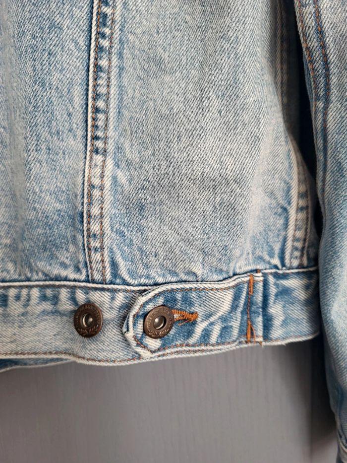 Veste en jean bleue claire Pull&Bear Taille L - photo numéro 8