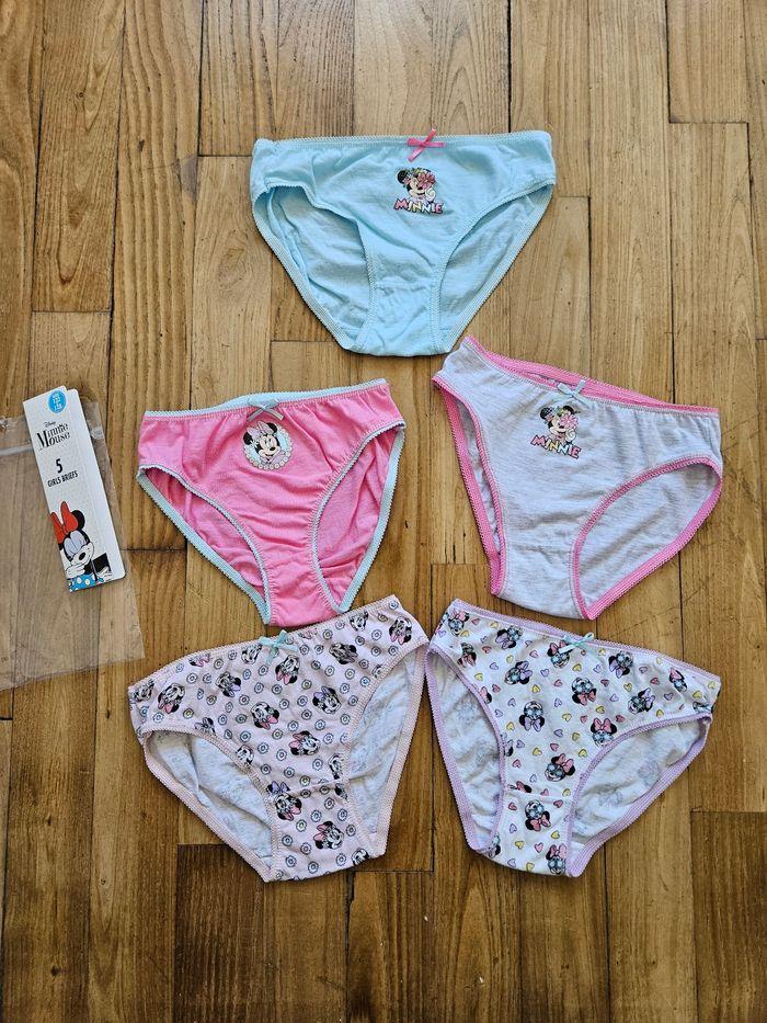 Lot de 5 culottes fille 7-8 ans - photo numéro 1