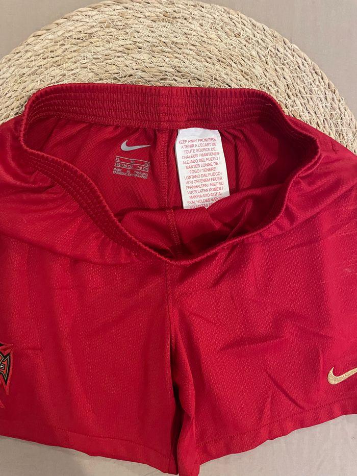 Short de foot garçon rouge Nike - photo numéro 4