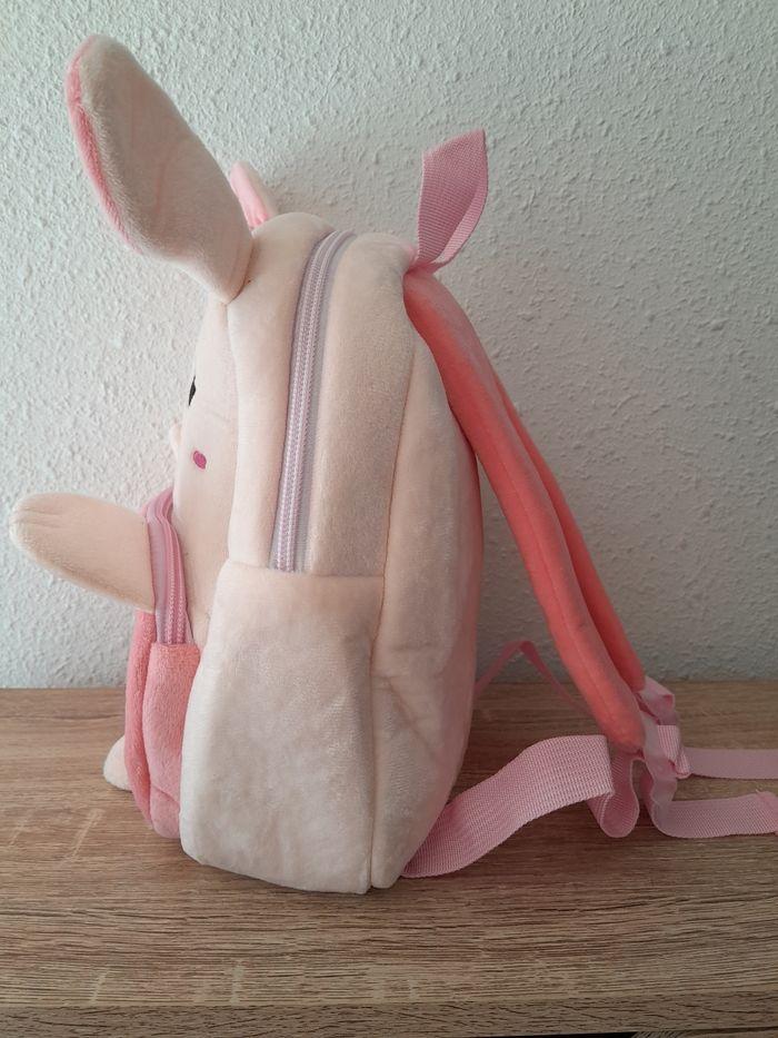 Sac à dos Lapin avec nœud personnalisé - photo numéro 4