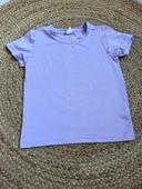 Teeshirt violet shein 18/24 mois