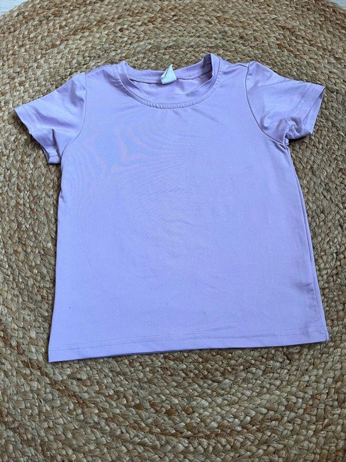 Teeshirt violet shein 18/24 mois - photo numéro 1