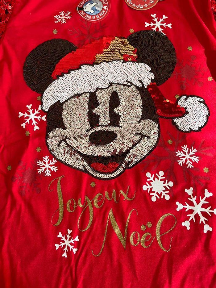 Haut Mickey de Noël sequins Disneyland Paris - photo numéro 3