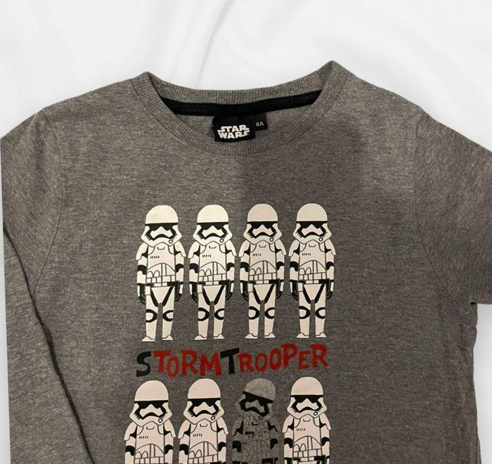 T-shirt manches longues garçon Starwars - photo numéro 2