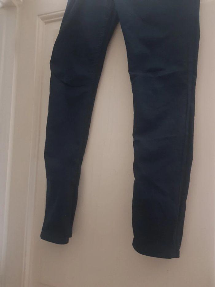 Pantalon skinny bleu Marine - photo numéro 1