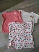 Lot de 3 t-shirts 3ans