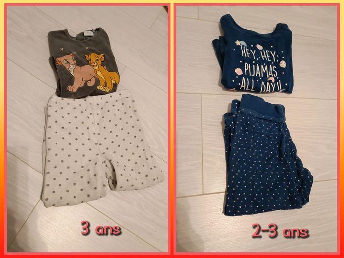 Lot pyjamas 3 ans - photo numéro 1