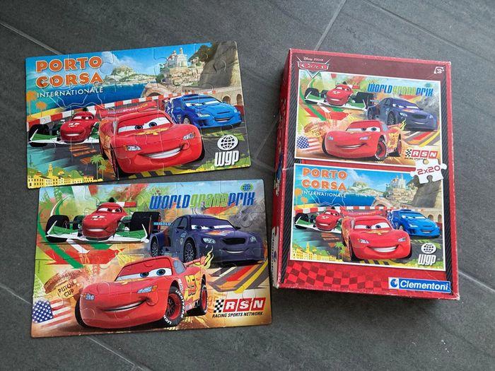 Lot de deux boites de 2 puzzle cars 20 pièces - photo numéro 3