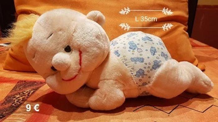 Peluche Bébé 35cm neuve