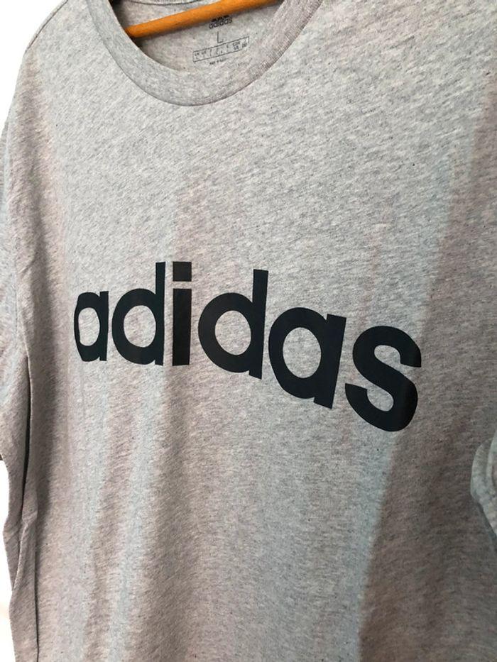 Teeshirt gris Adidas - photo numéro 1